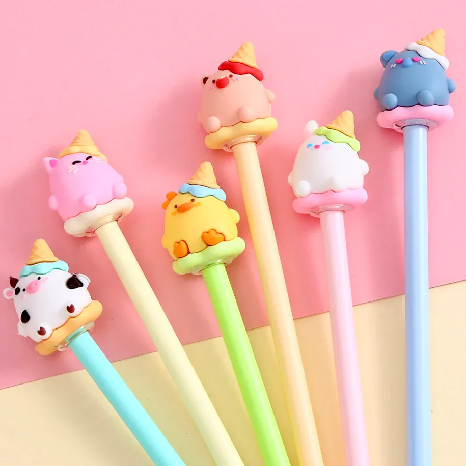 Animal Ice Cream Gel Pen - Image 2