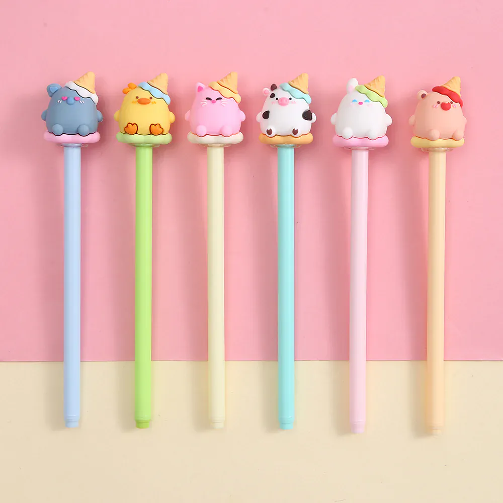 Animal Ice Cream Gel Pen - Image 3