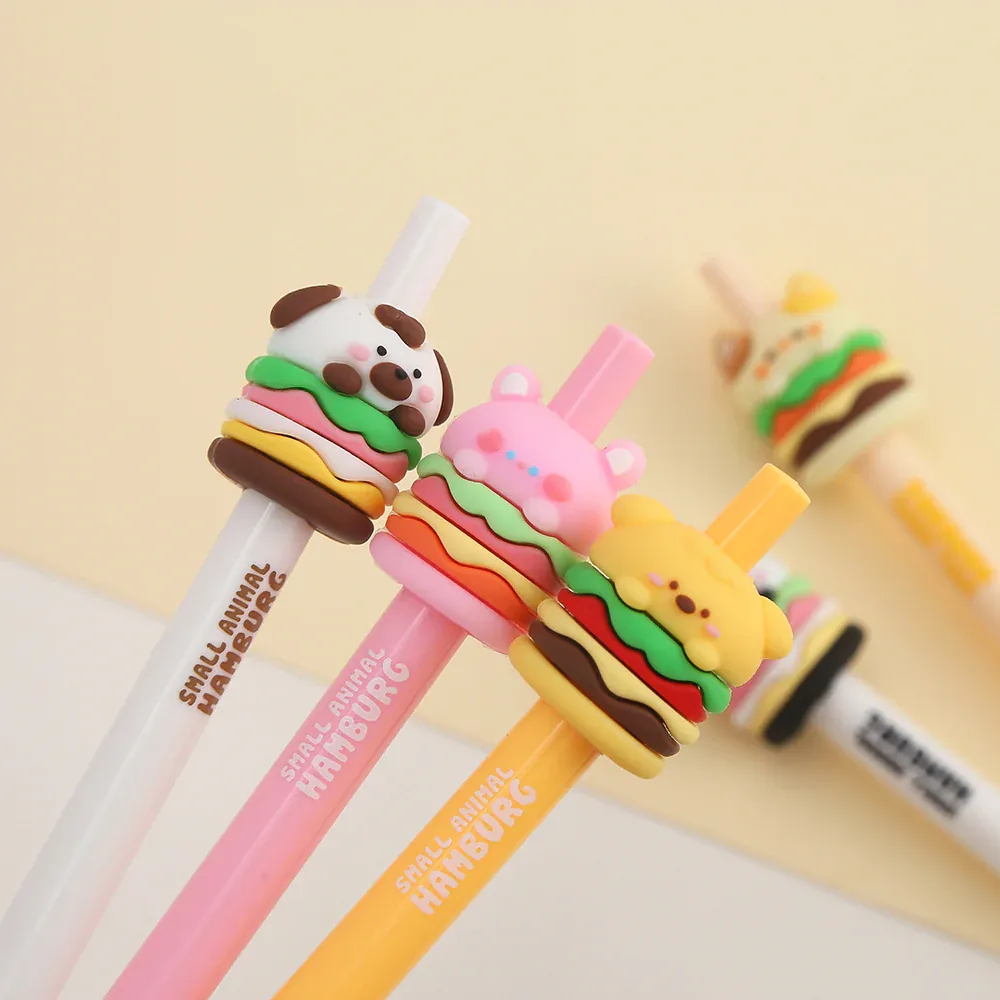 Animals Burger Gel Pen - Image 2