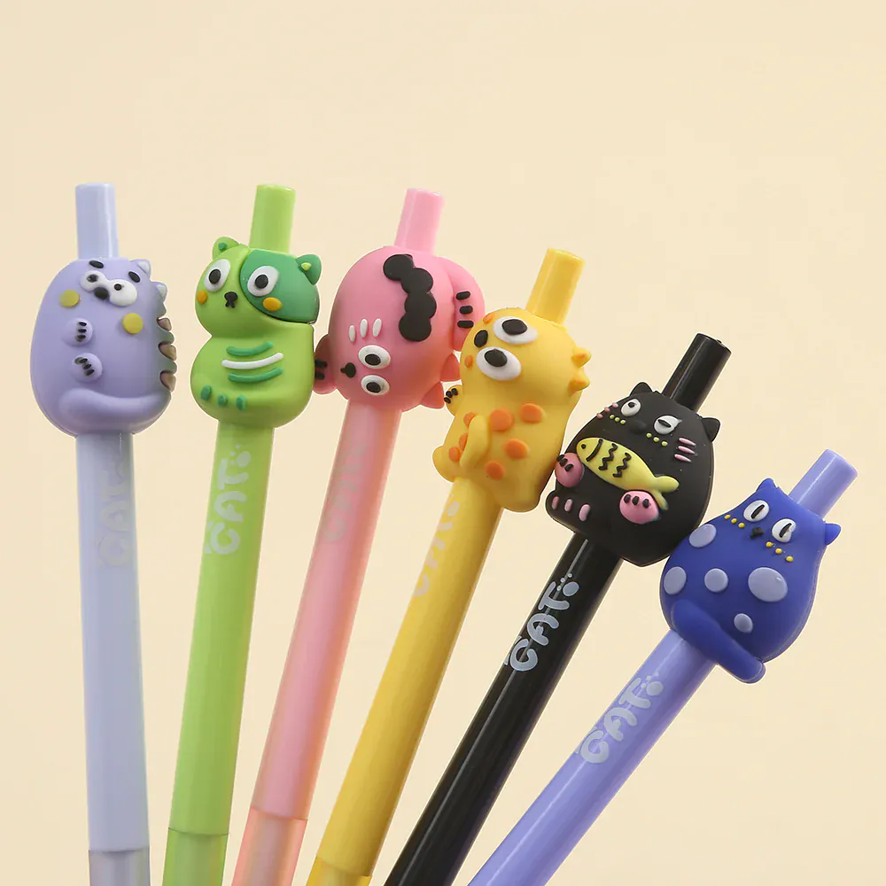 Cat Retractable Gel Pen - Image 2