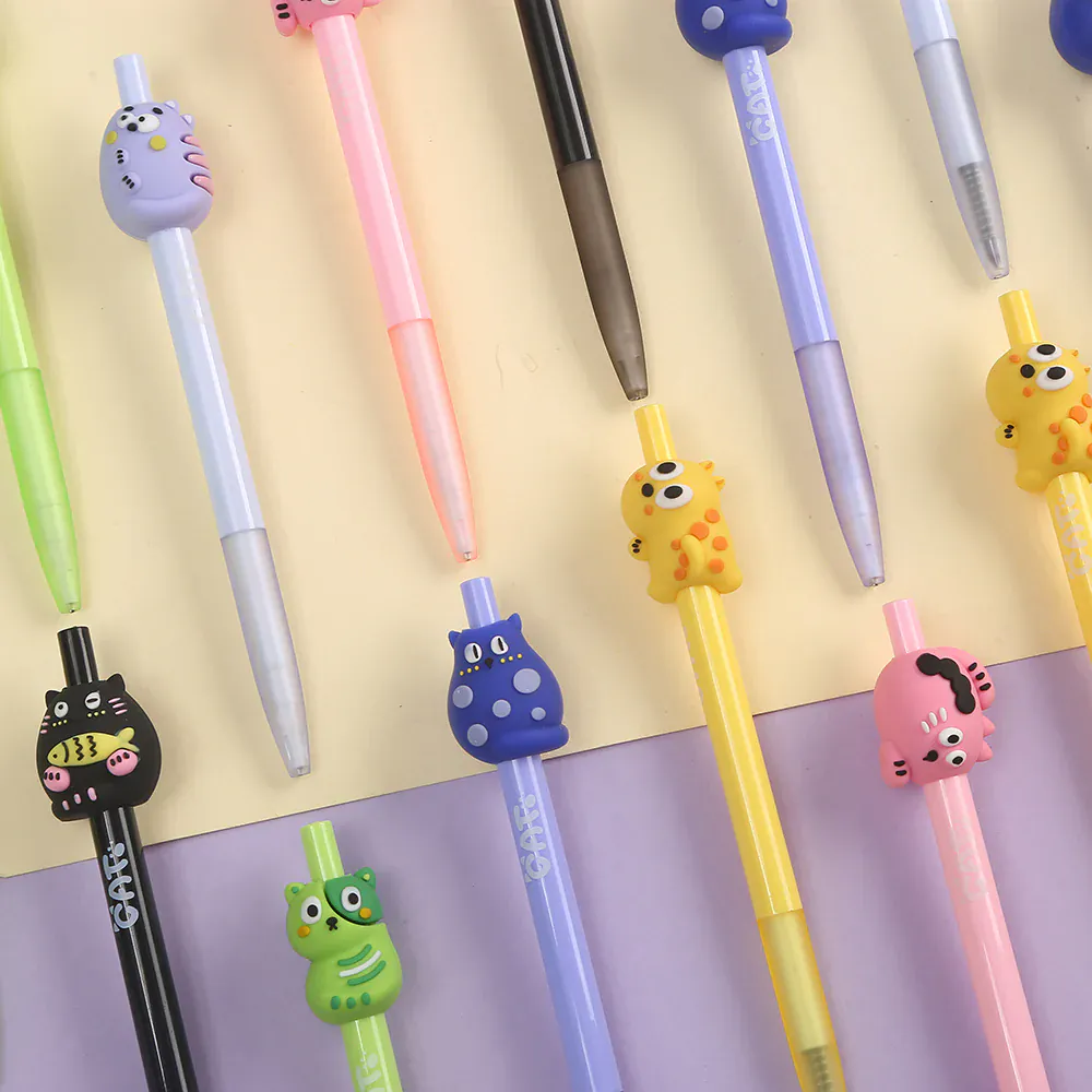 Cat Retractable Gel Pen - Image 3