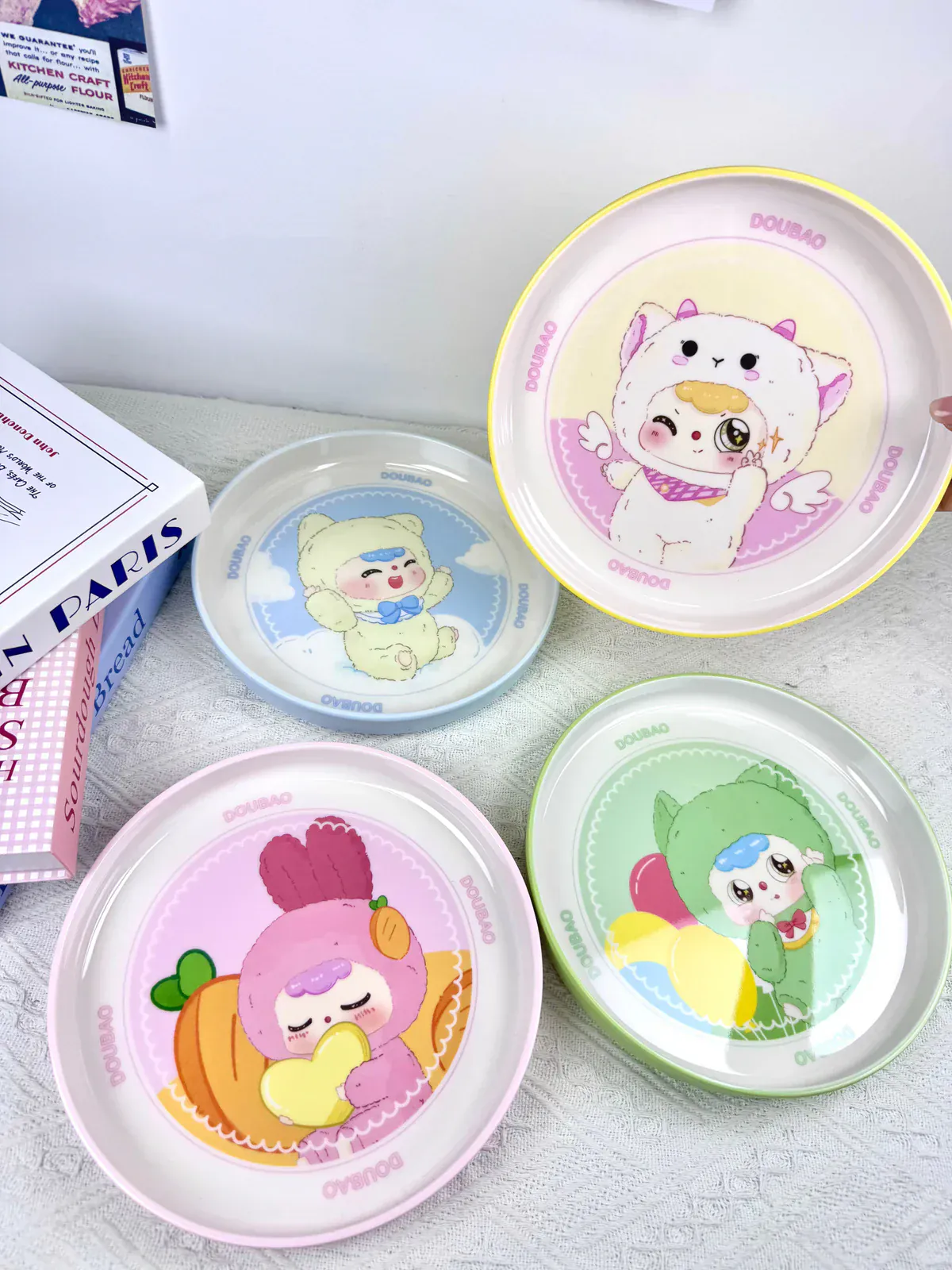 Doubao Ceramic-Style Melamine Plate Blind Box - Image 4