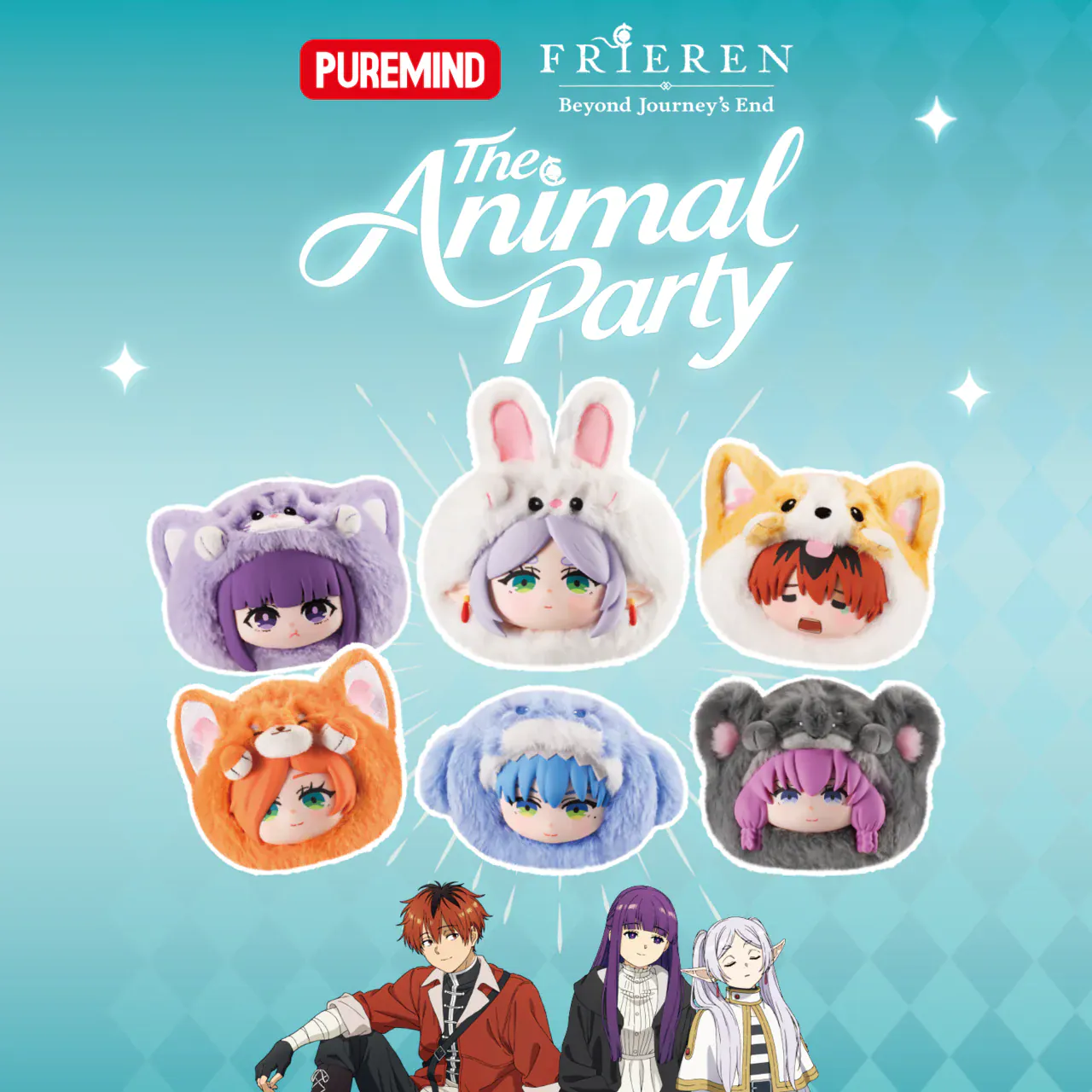 Frieren Vinyl Keychain Plush Blind Box - Image 2