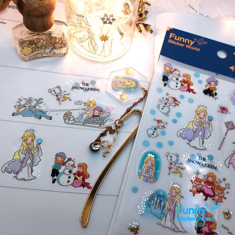 Snow Queen Fairy Tale Sticker - Image 4