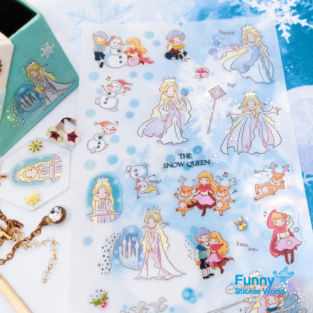 Snow Queen Fairy Tale Sticker - Image 6