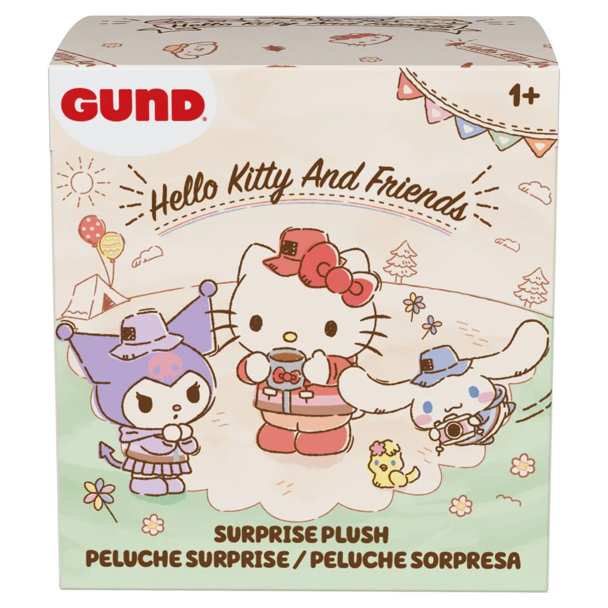 Hello Kitty and Friends Camping Collection Plush Keychain Blind Box - Image 5