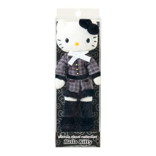Hello Kitty Evening Outfit Long Leg Plush Keychain