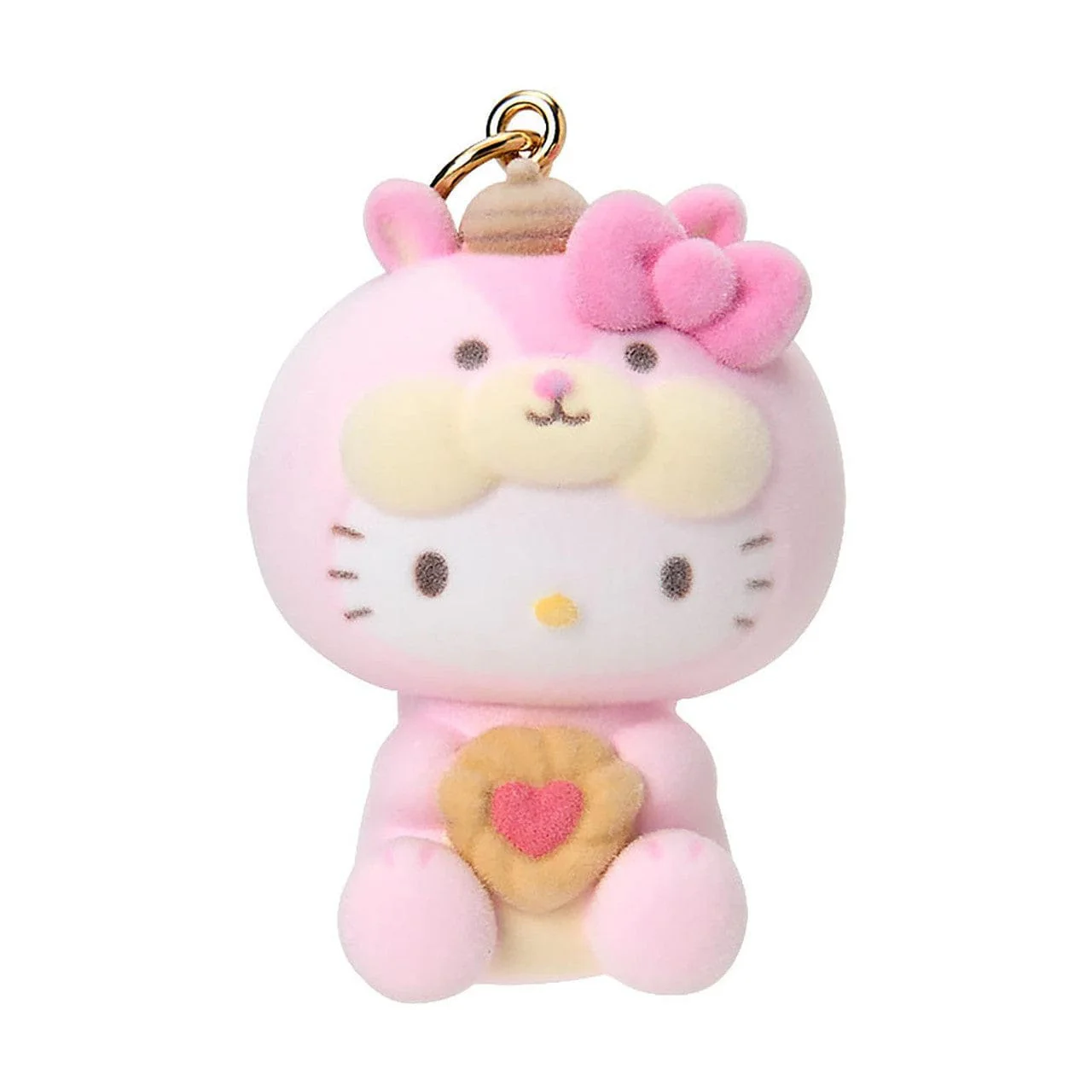 Hello Kitty Tail Keychain (Fluffy Squirrel Series) - Image 2