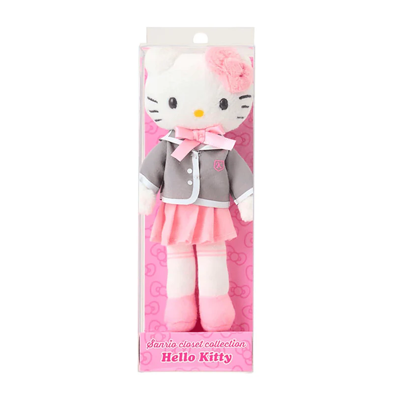 Hello Kitty Uniform Long Leg Plush Keychain - Image 3