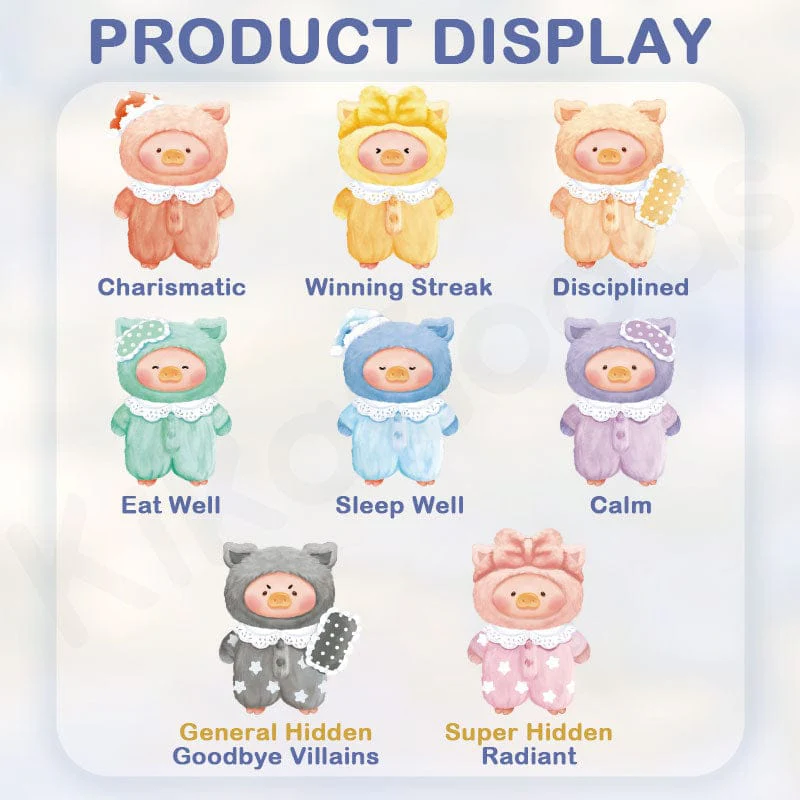 LuLu the Piggy Dreaming Wonderland Vinyl Plush Keychain Blind Box - Image 3