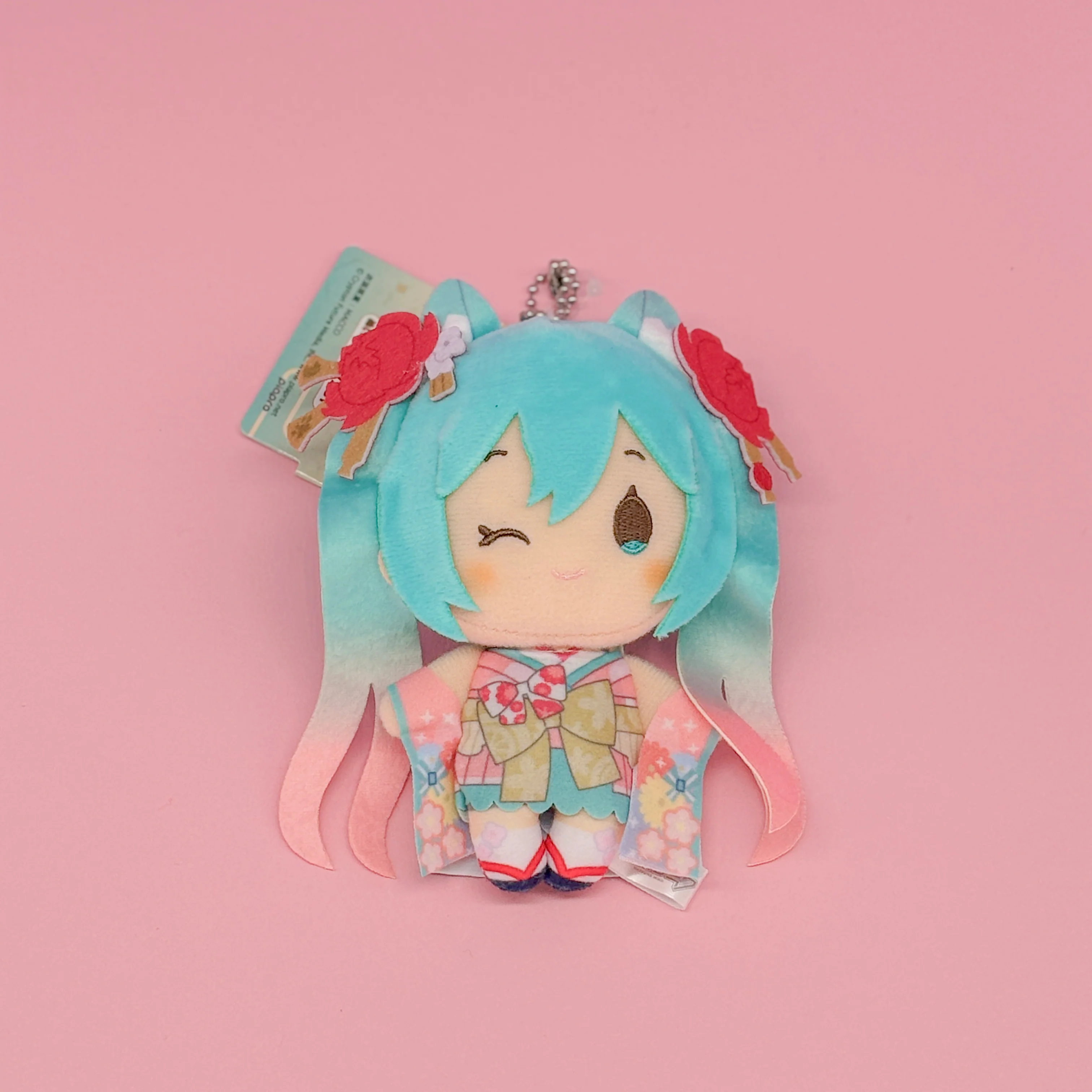 Miku Hyakkiyakou Cat Mascot Keychain