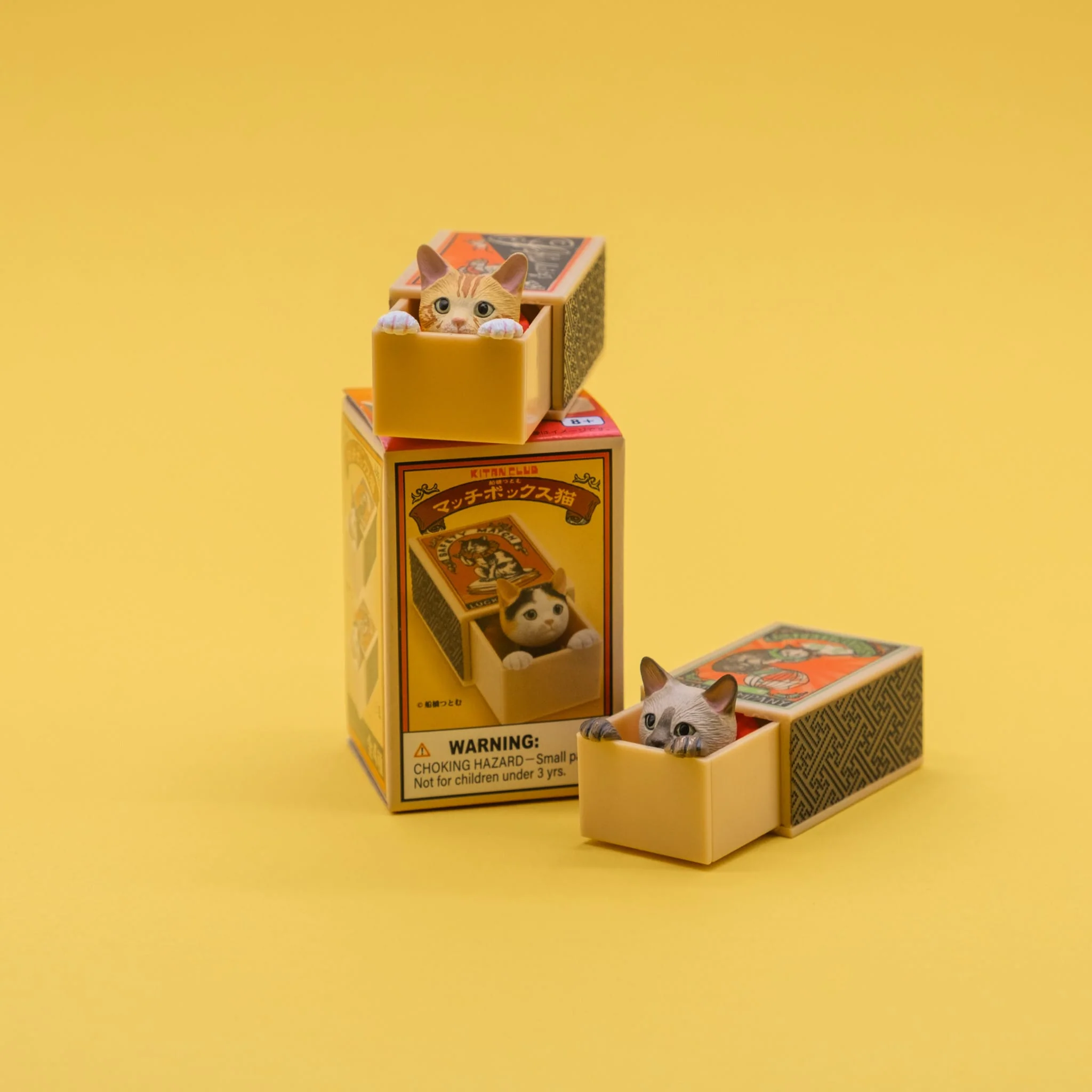 Peekaboo Cat in Matchbox Blind Box