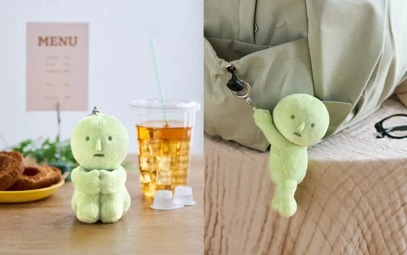 Smiski Plush Keychain Hanging On - Image 6