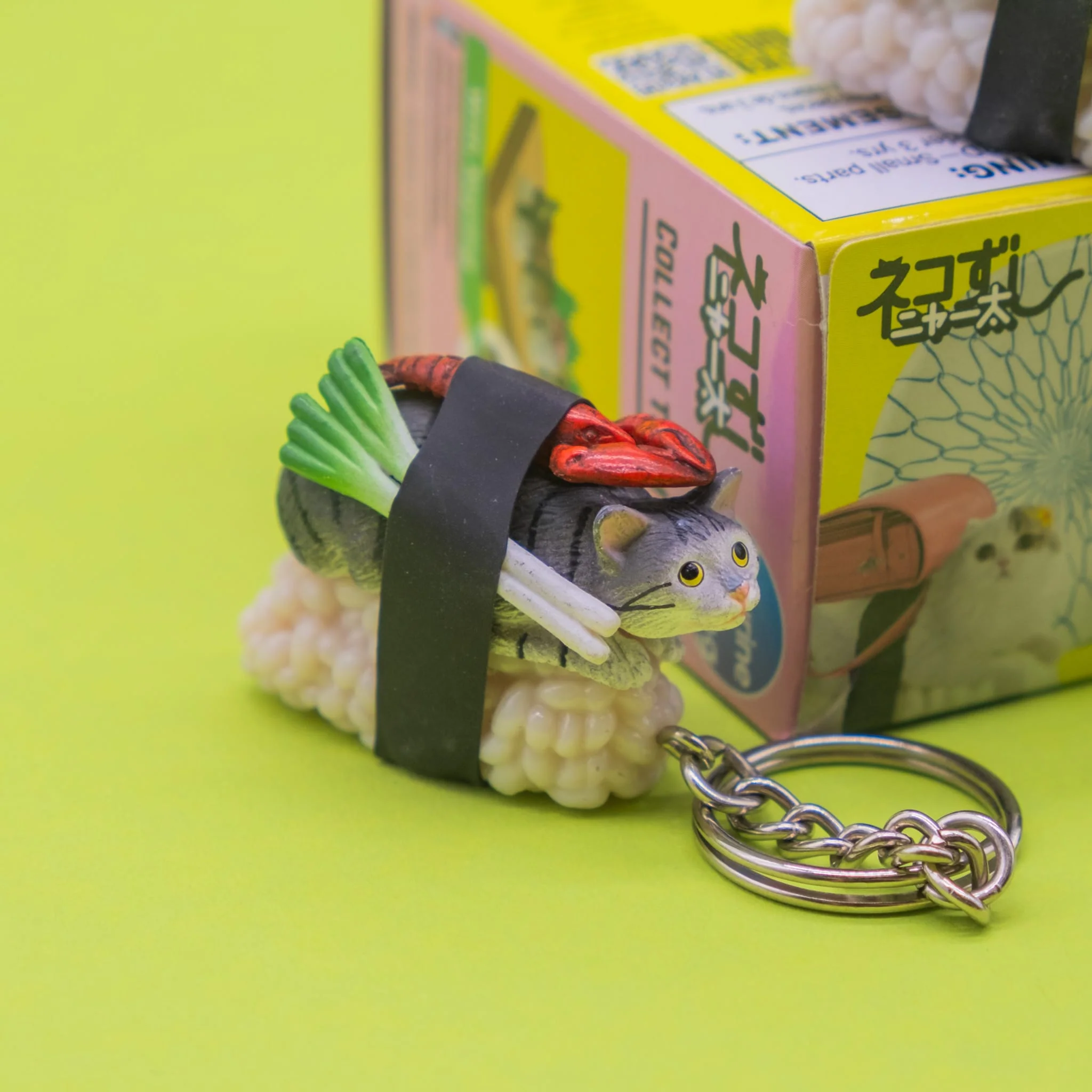 Sushi Cat (Nekozushi) Series 1 Keychain Blind Box - Image 2