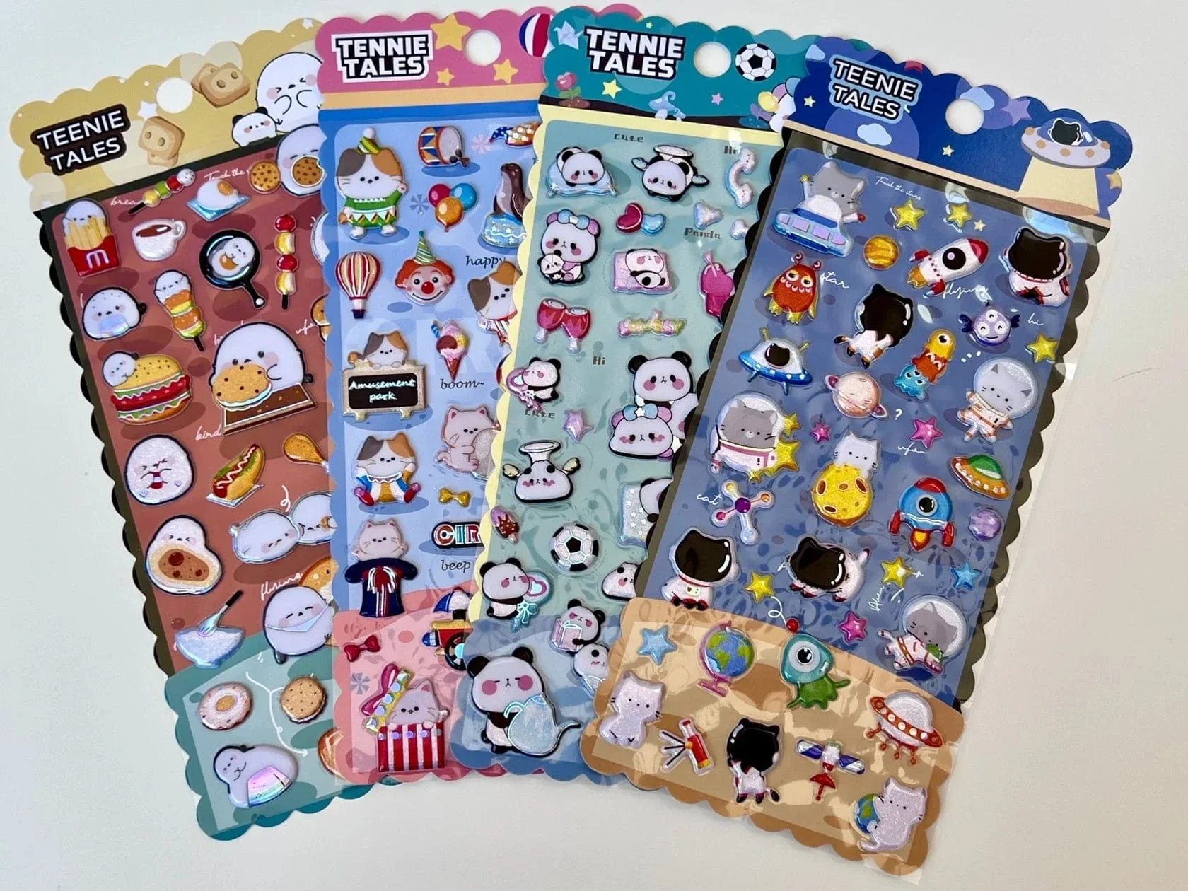 Teenie Tales Animal Stickers - Image 2