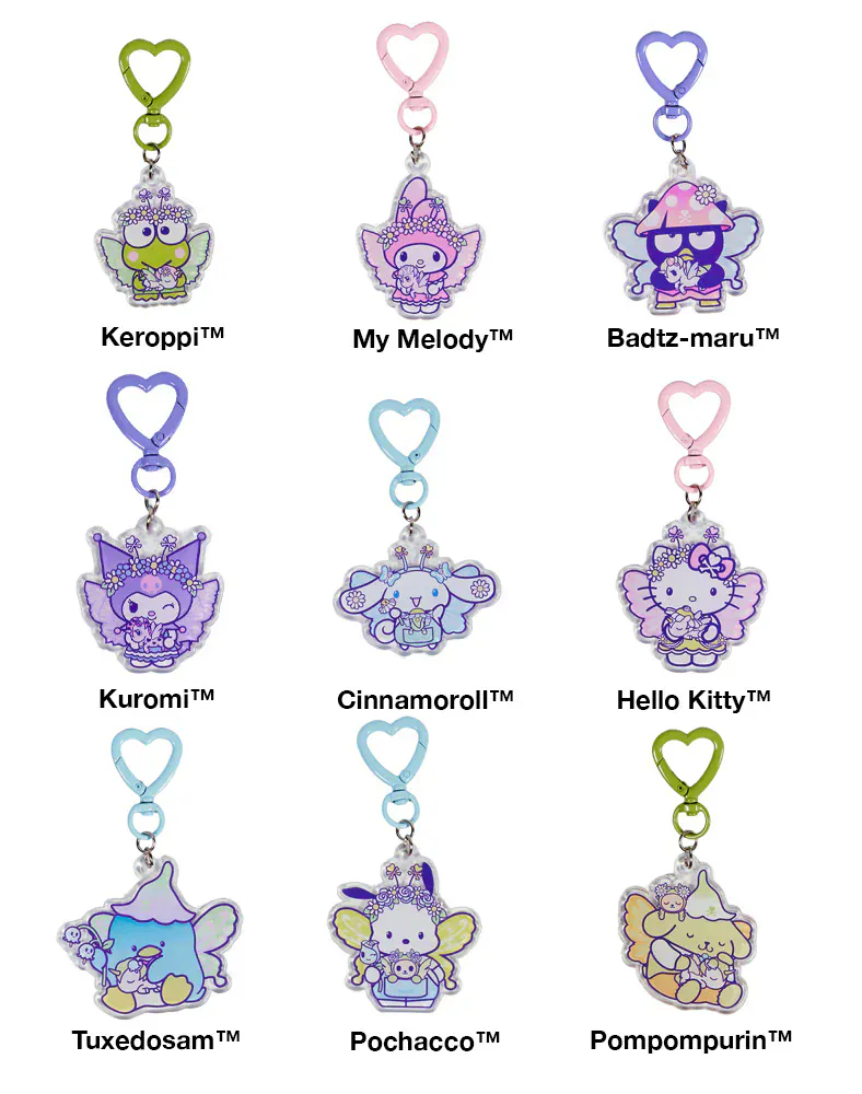 tokidoki x Hello Kitty Friends Butterfly Garden Carabiner Blind Box - Image 5