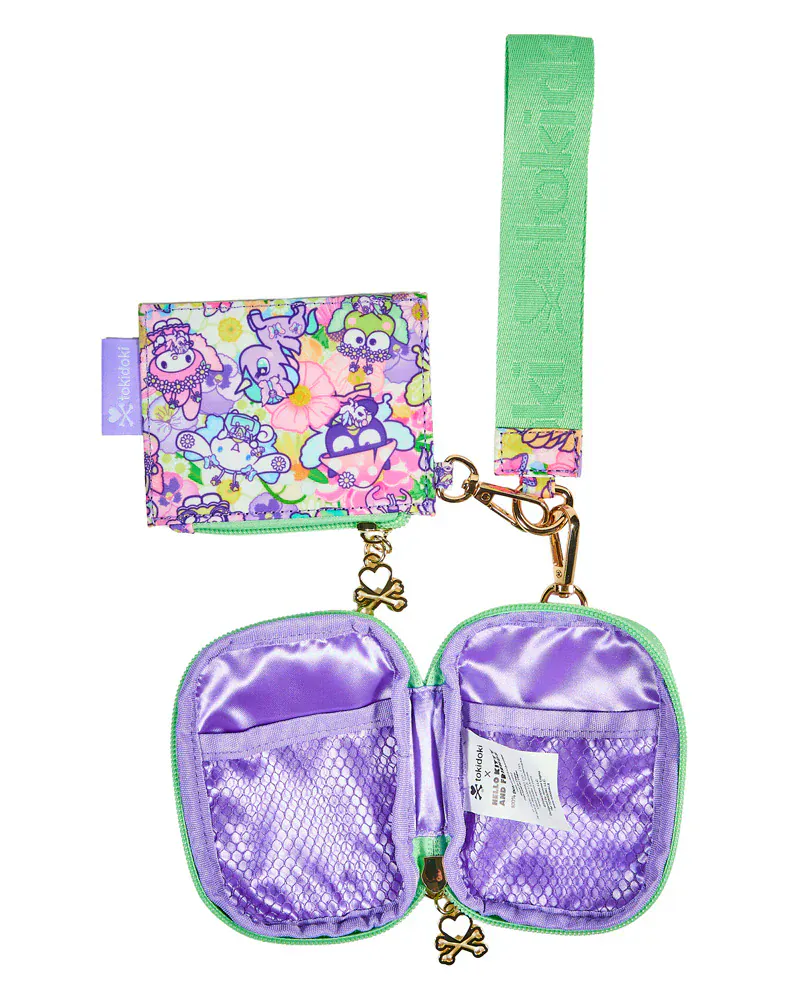 tokidoki x Hello Kitty & Friends Butterfly Garden Dual Pouch Wristlet - Image 4