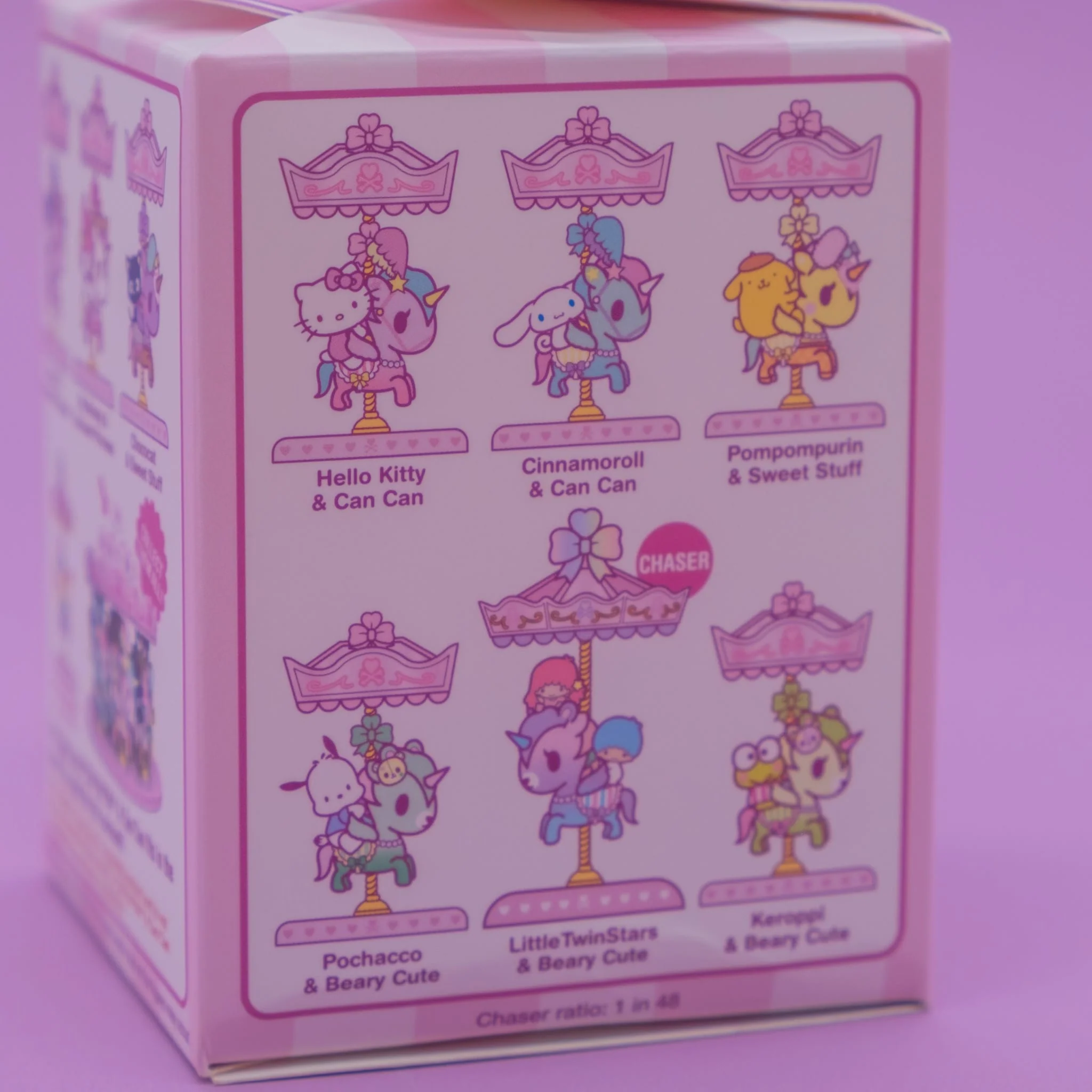 tokidoki x Hello Kitty & Friends Sweet Pink Carousel Series Blind Box - Image 2