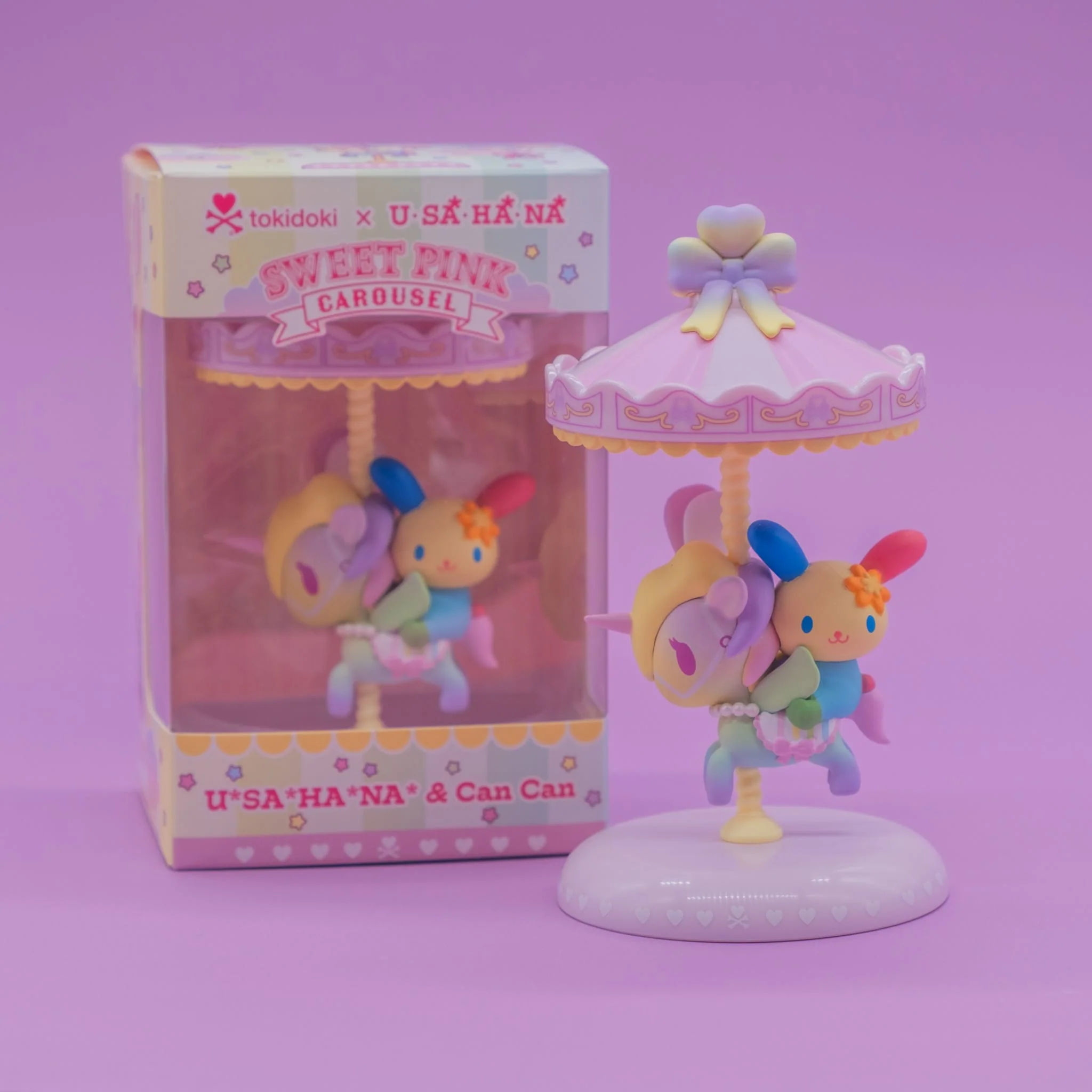 tokidoki x U*SA*HA*NA Sweet Pink Carousel Special Edition Figure